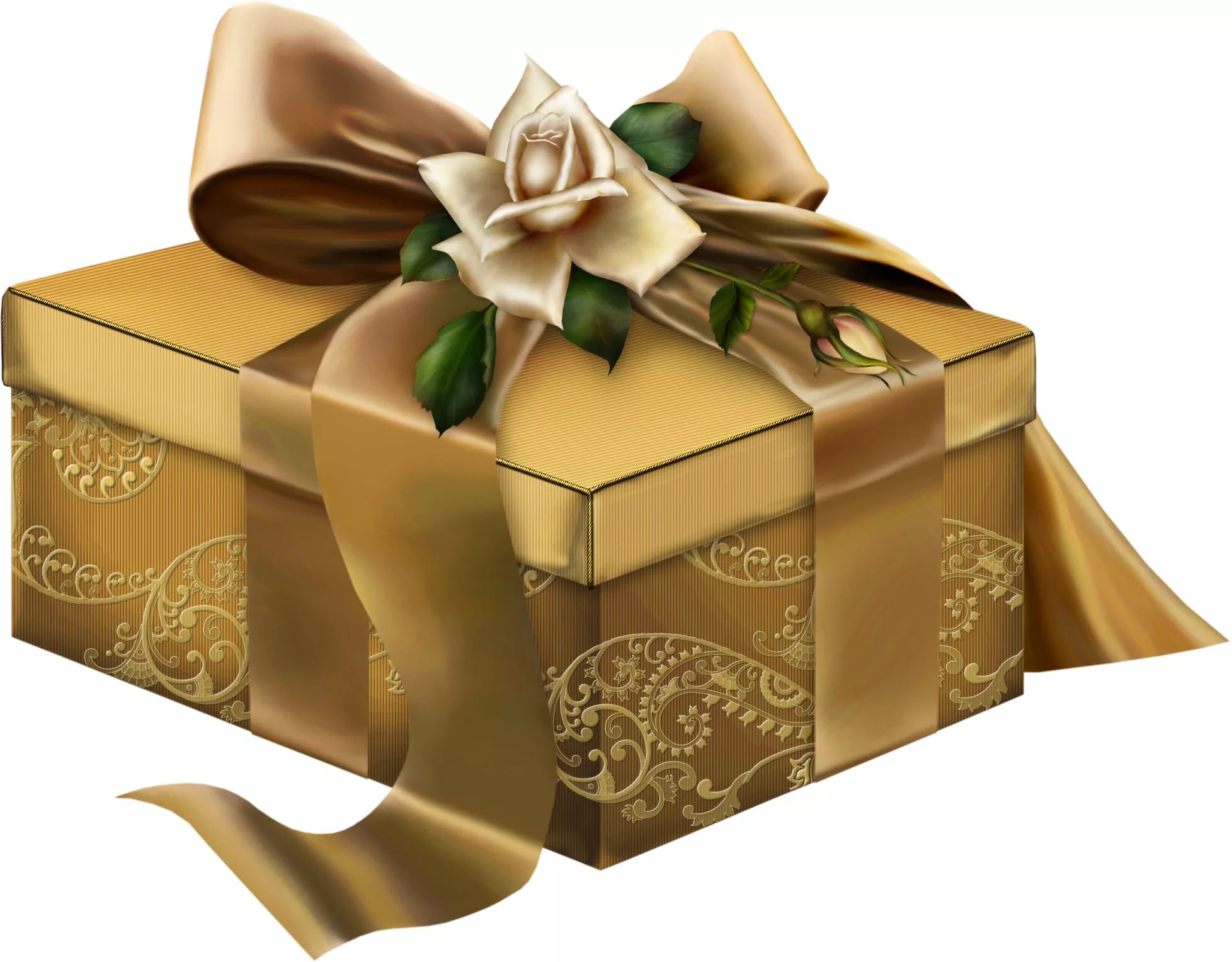 Открытка «подарки»